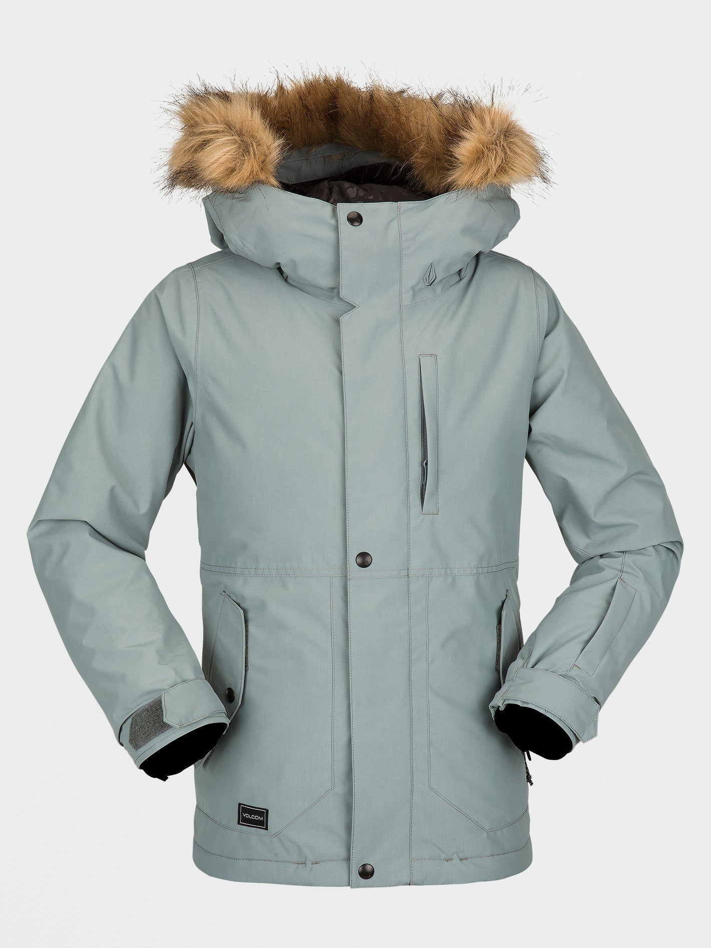 So Minty Insulated Jacket - Green Ash