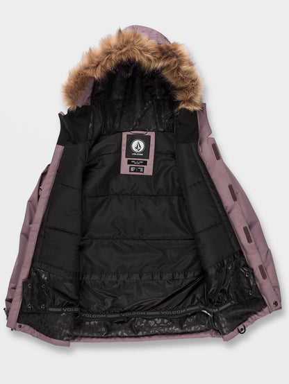 So Minty Insulated Jacket - Rosewood