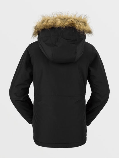 So Minty Insulated Jacket - BLACK - (KIDS)