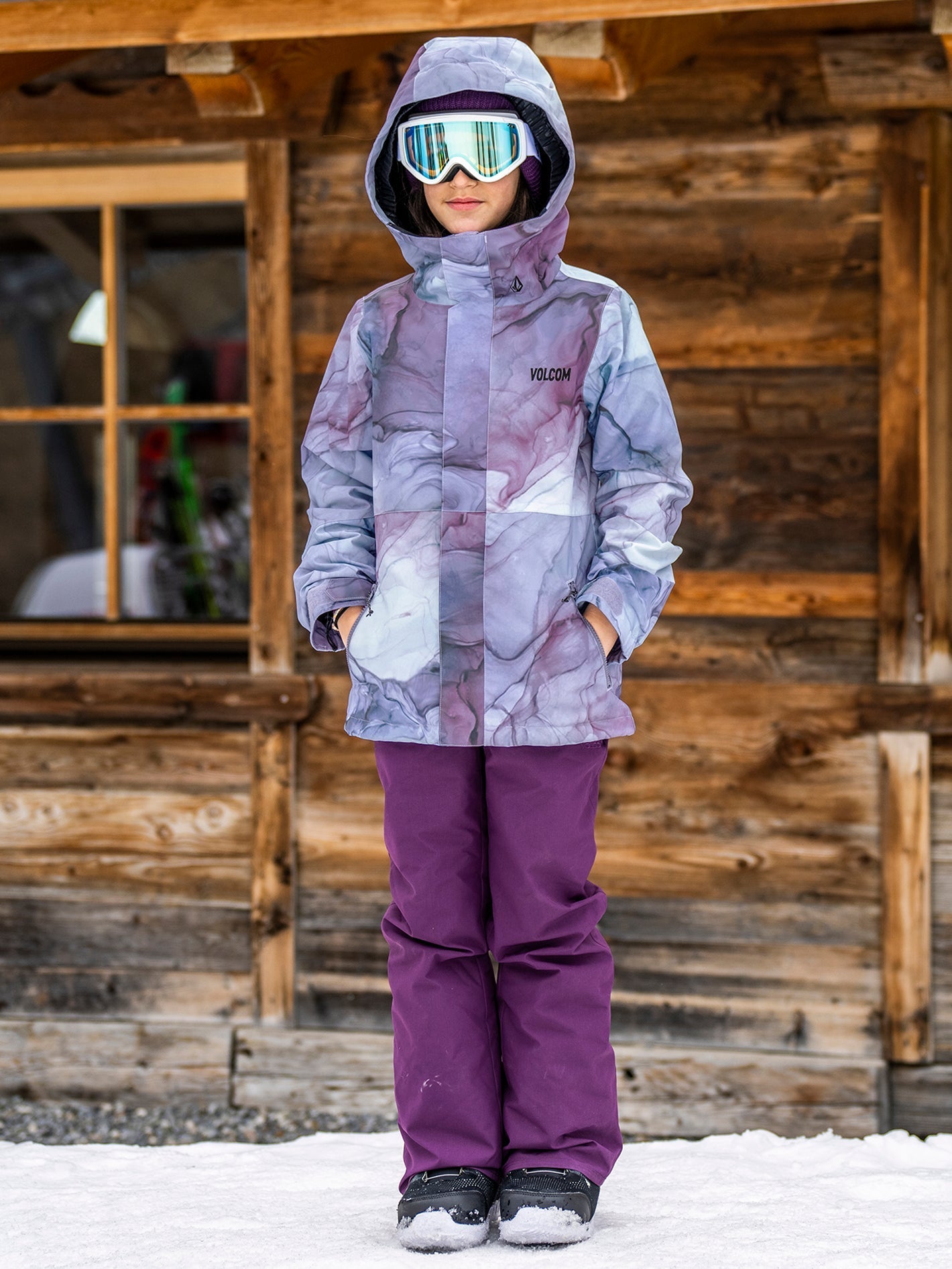 Sass'N'Fras Insulated Jacket - GLACIER INK - (KIDS)