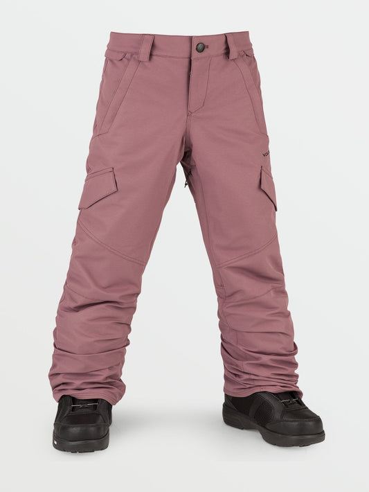 Silver Pine Insulated Trousers - ROSEWOOD - (KIDS)