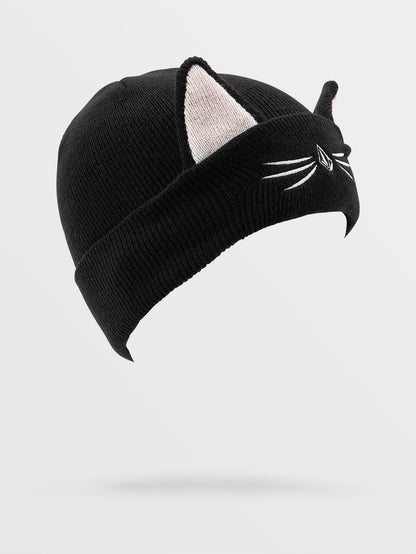 Snow Creature Beanie - Black (Kids)
