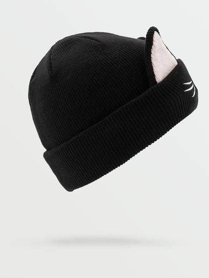 Snow Creature Beanie - Black (Kids)