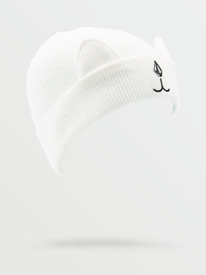 Snow Creature Beanie - White (Kids)