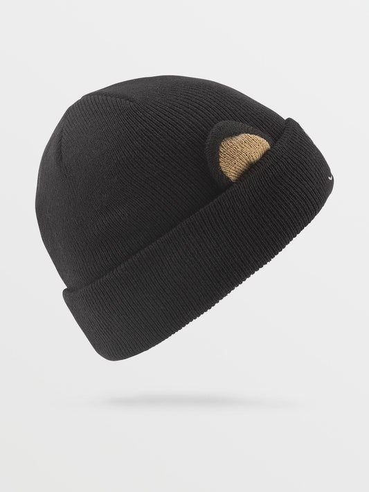 Snow Creature Beanie - BLACK - (KIDS)