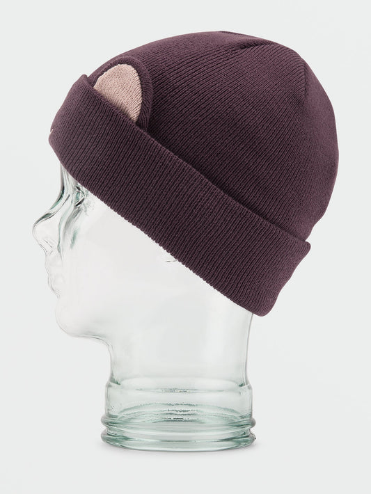 Snow Creature Beanie - Rosewood