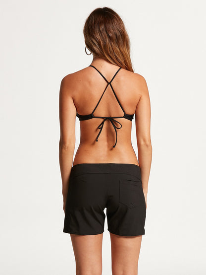 Simply Solid 5" Boardshort - BLACK