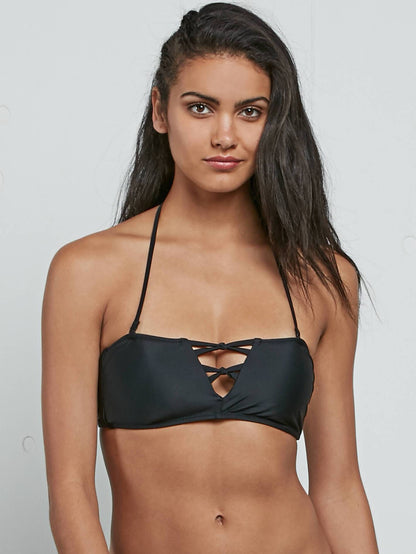 Simply Solid Bandeau - Black
