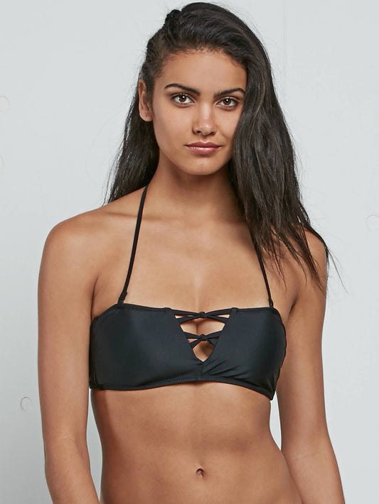 Simply Solid Bandeau - Black