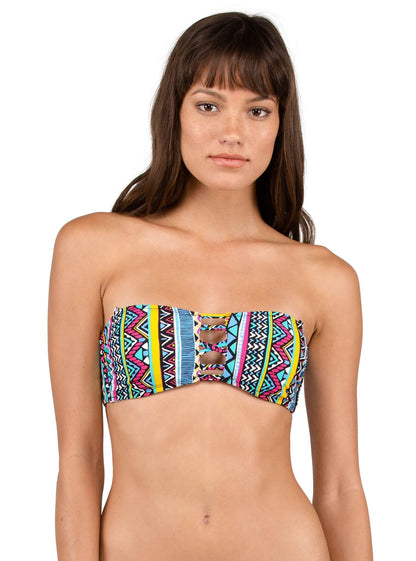 Volcom Locals Reversible Bandeau - Black