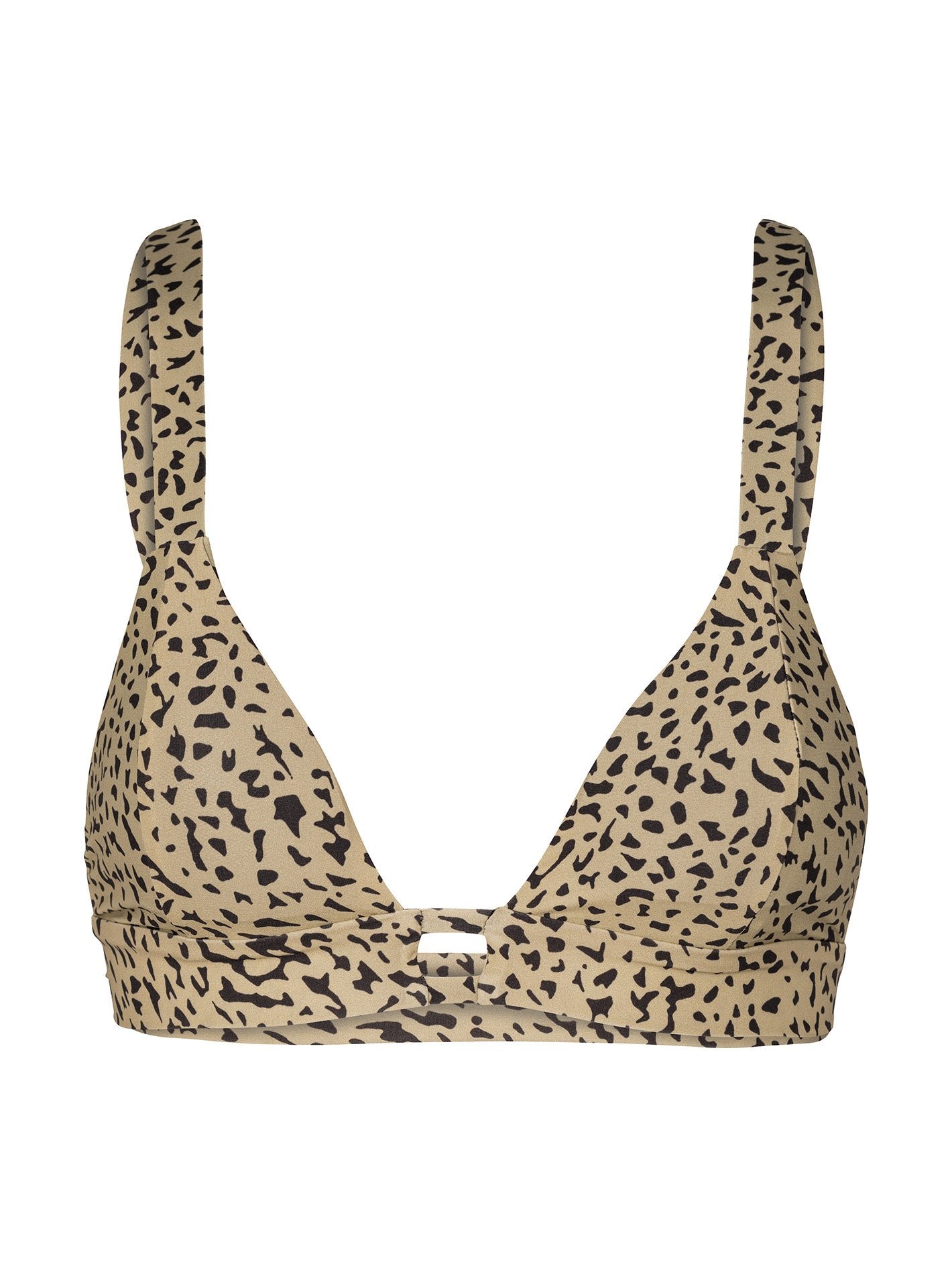 Ur An Animal Triangle Bikini Top - Multi