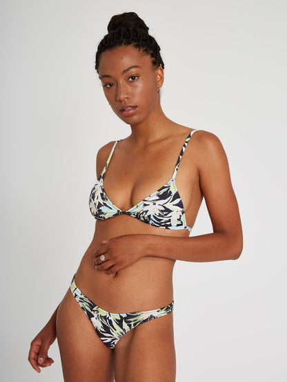 Off Tropic Triangle Bikini Top - Multi