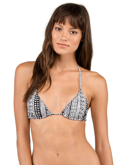 Volcom Locals Reversible Triangle Top - Black