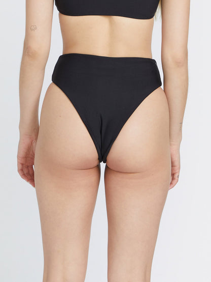 Simply Seamless Bikini Bottom - BLACK
