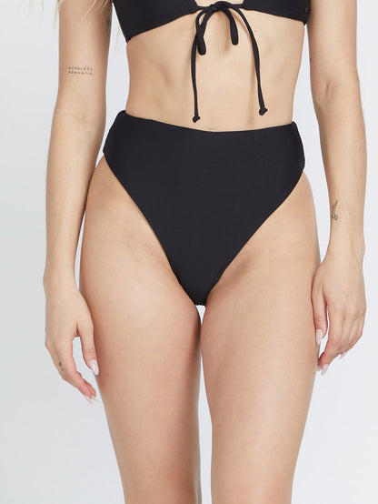 Simply Seamless Bikini Bottom - BLACK