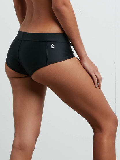 Simply Solid Boy Cut Bottoms - Black