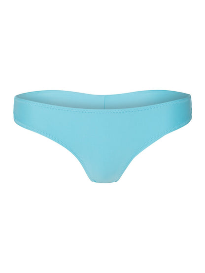 Simply Solid Cheekini Bikini Bottom - Coastal Blue