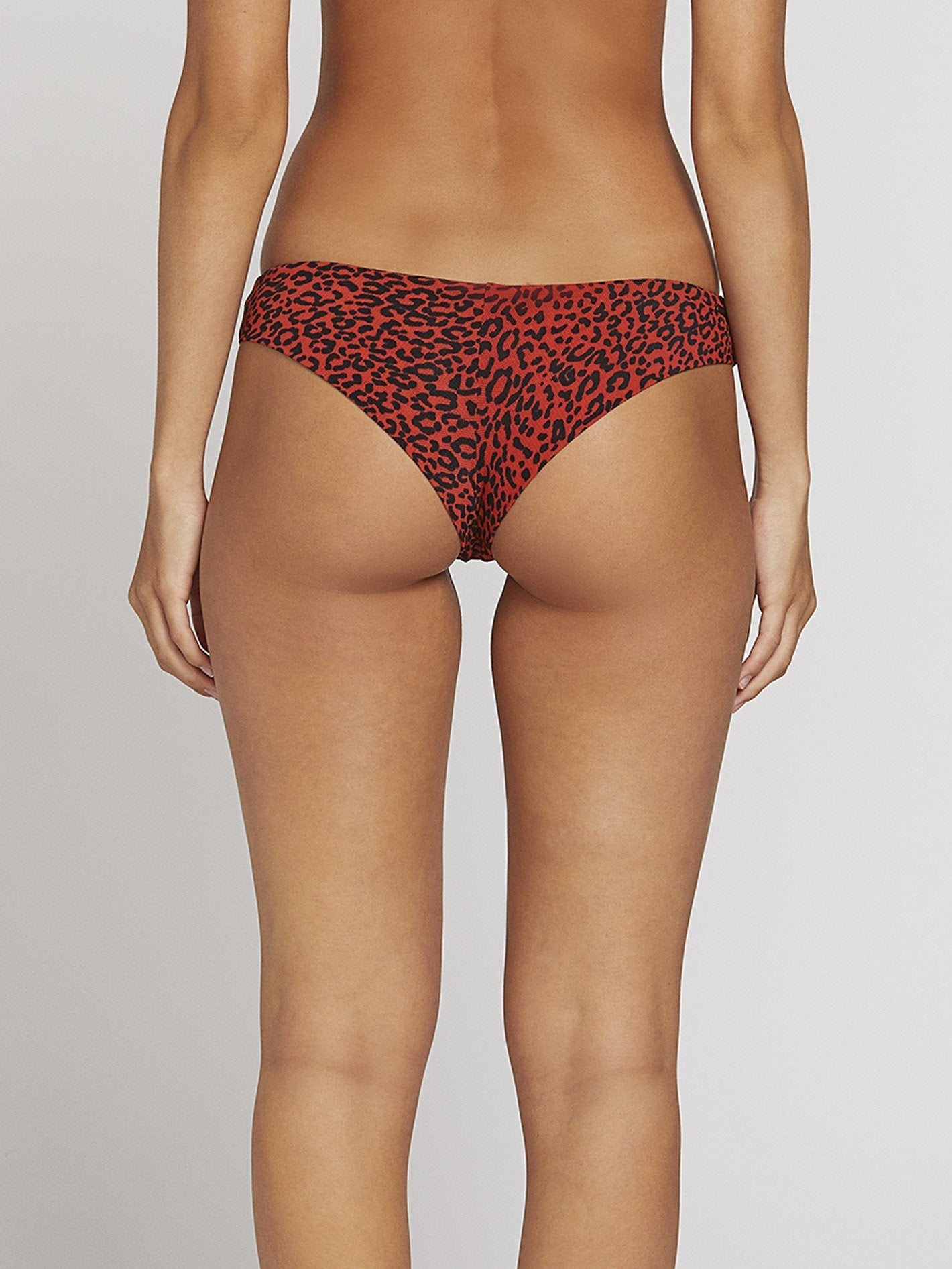 On The Spot Cheekini Bikini Bottom - Burnt Red