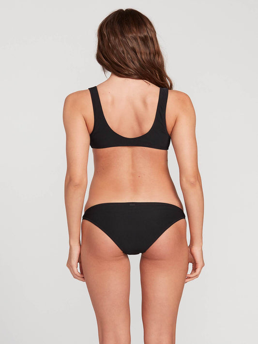 Simply Mesh Hipster Bikini Bottom - Black
