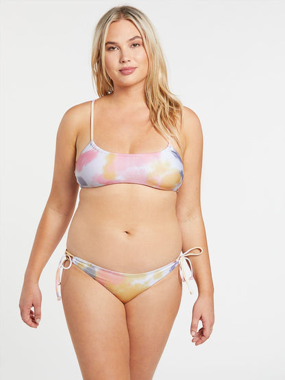 Tie Dye For Tie Side Bikini Bottom - Multi