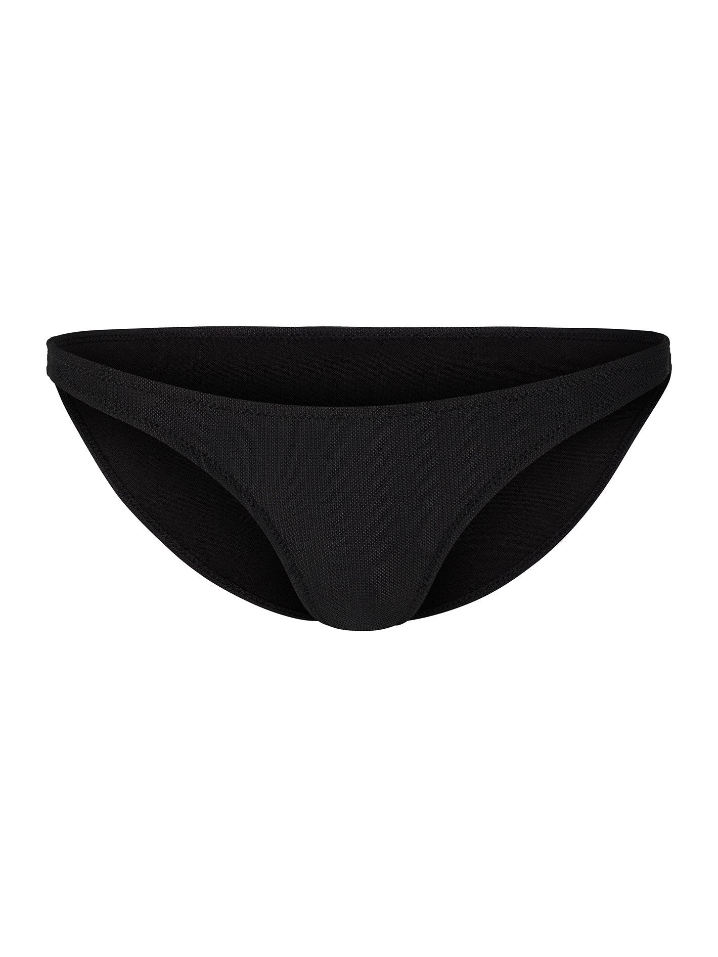 Simply Mesh Hipster Bikini Bottom - Black