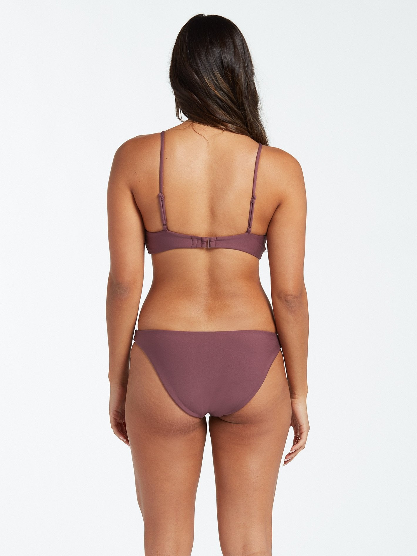 Simply Seamless Hipster Bikini Bottom - EGGPLANT