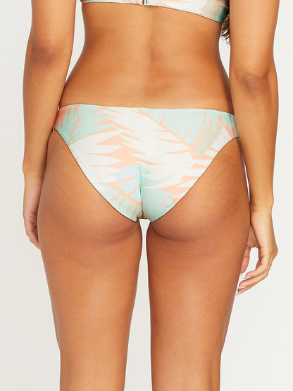 Palm Shell Hipster Bikini Bottom - MELON