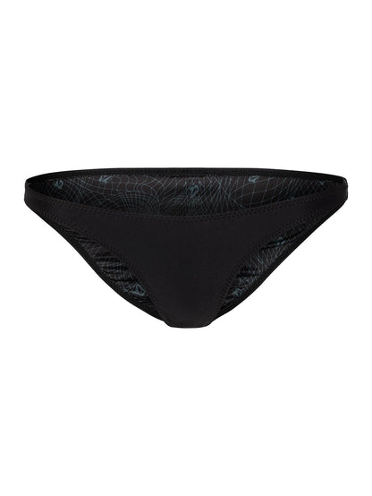 Simply Solid Skimpy Bikini Bottom - Black