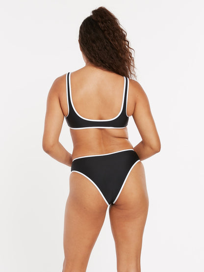 Coco Skimpy Bikini Bottom (Reversible) - BLACK COMBO