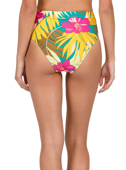 Hot Tropic Retro Bottoms - Teal