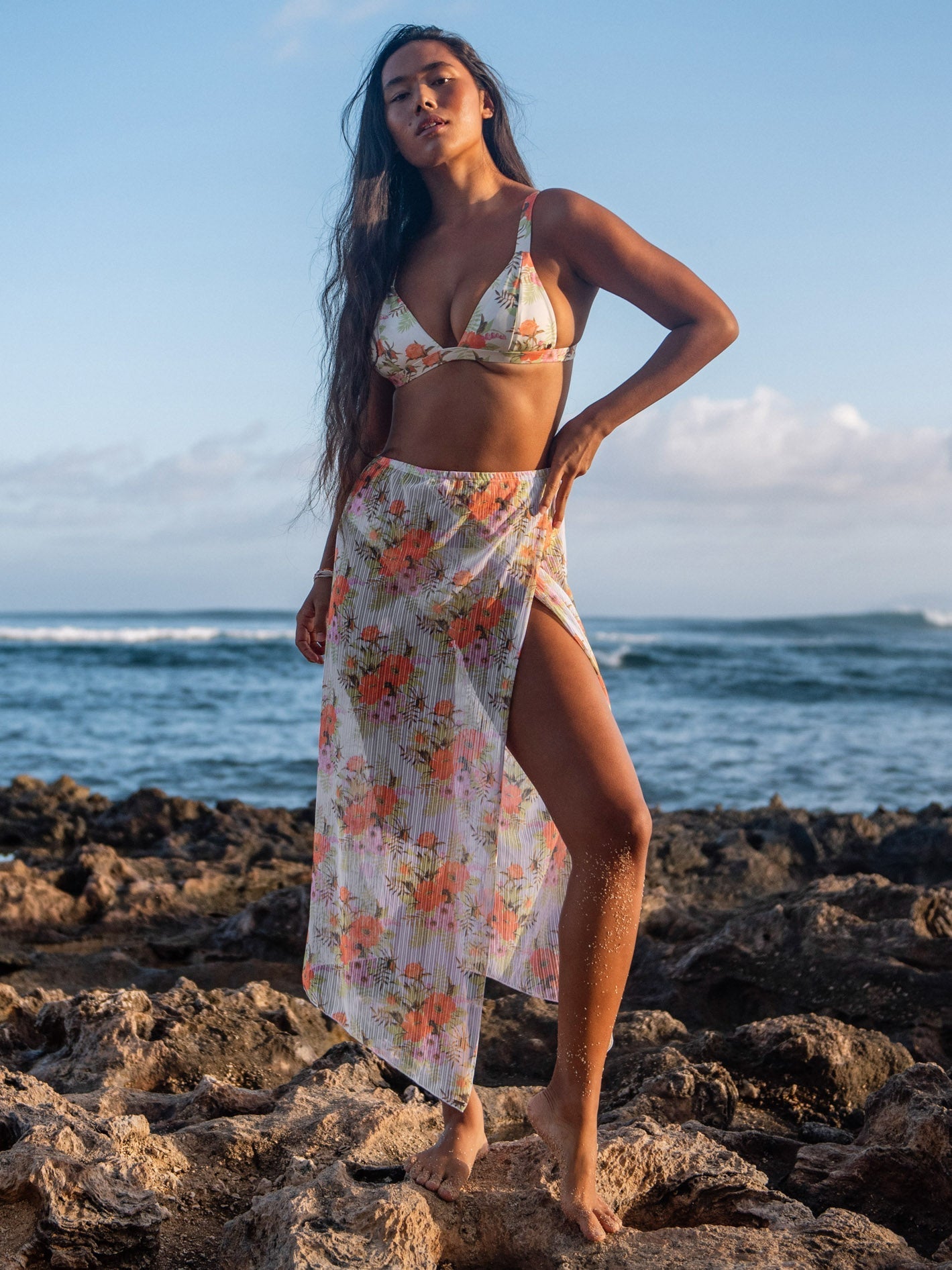 So Right Sarong - WHITE COMBO