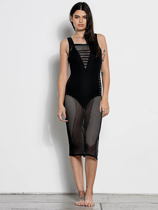 GMJ Stone Row Dress - Black