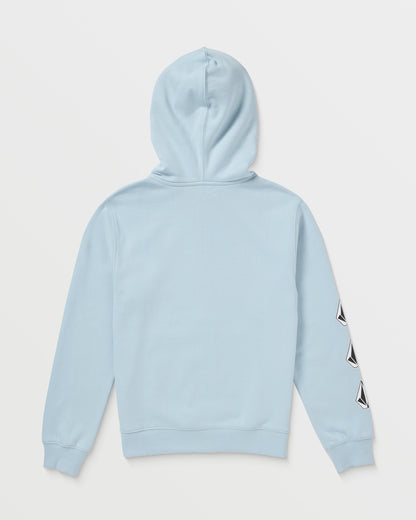 Iconic Stone Zip Hoodie - ICE BLUE - (KIDS)