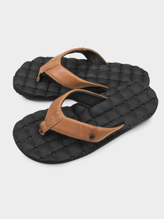 Recliner Sandals  - Brown Stone
