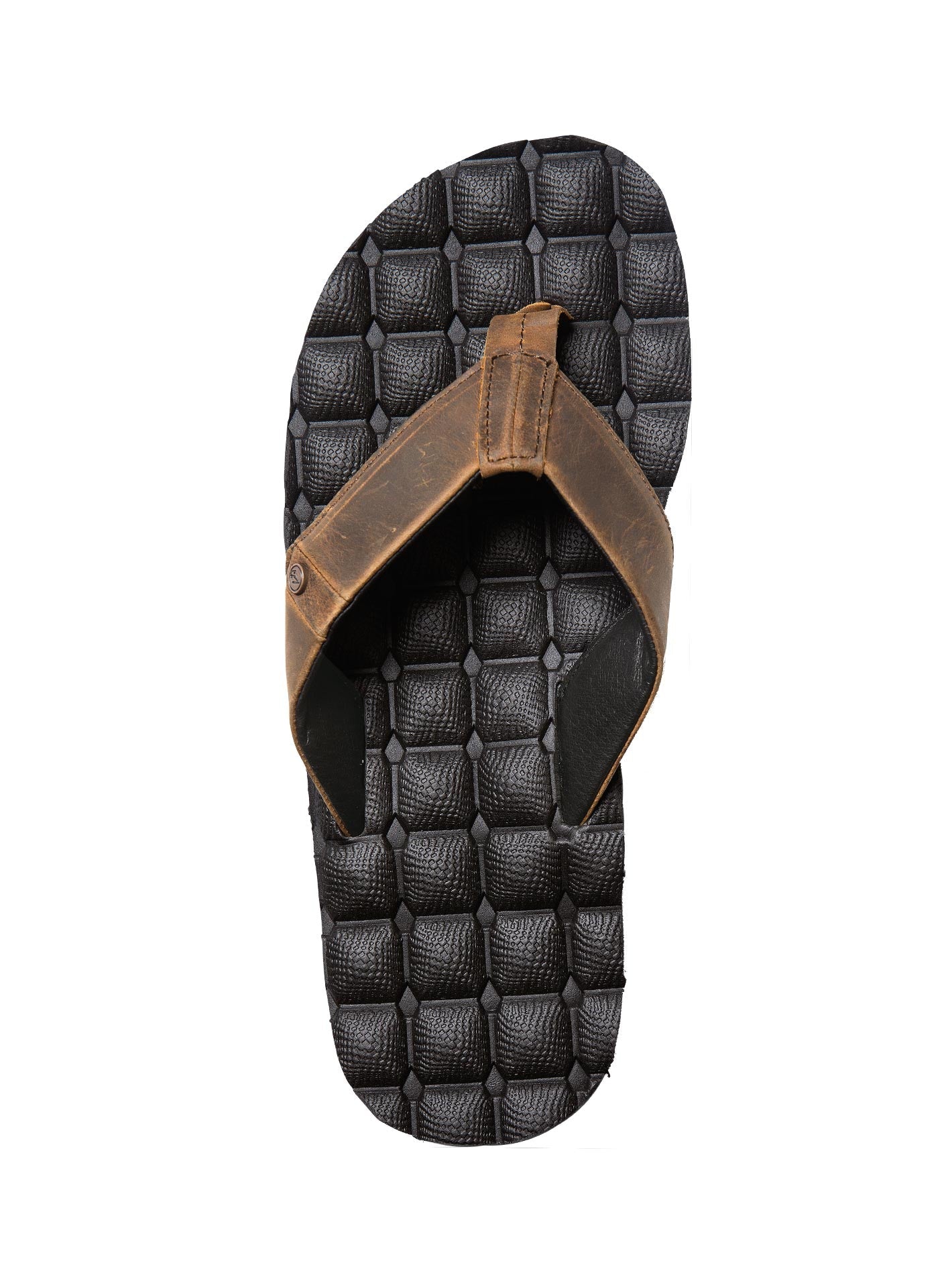 Recliner Leather Sandals - Vintage Brown
