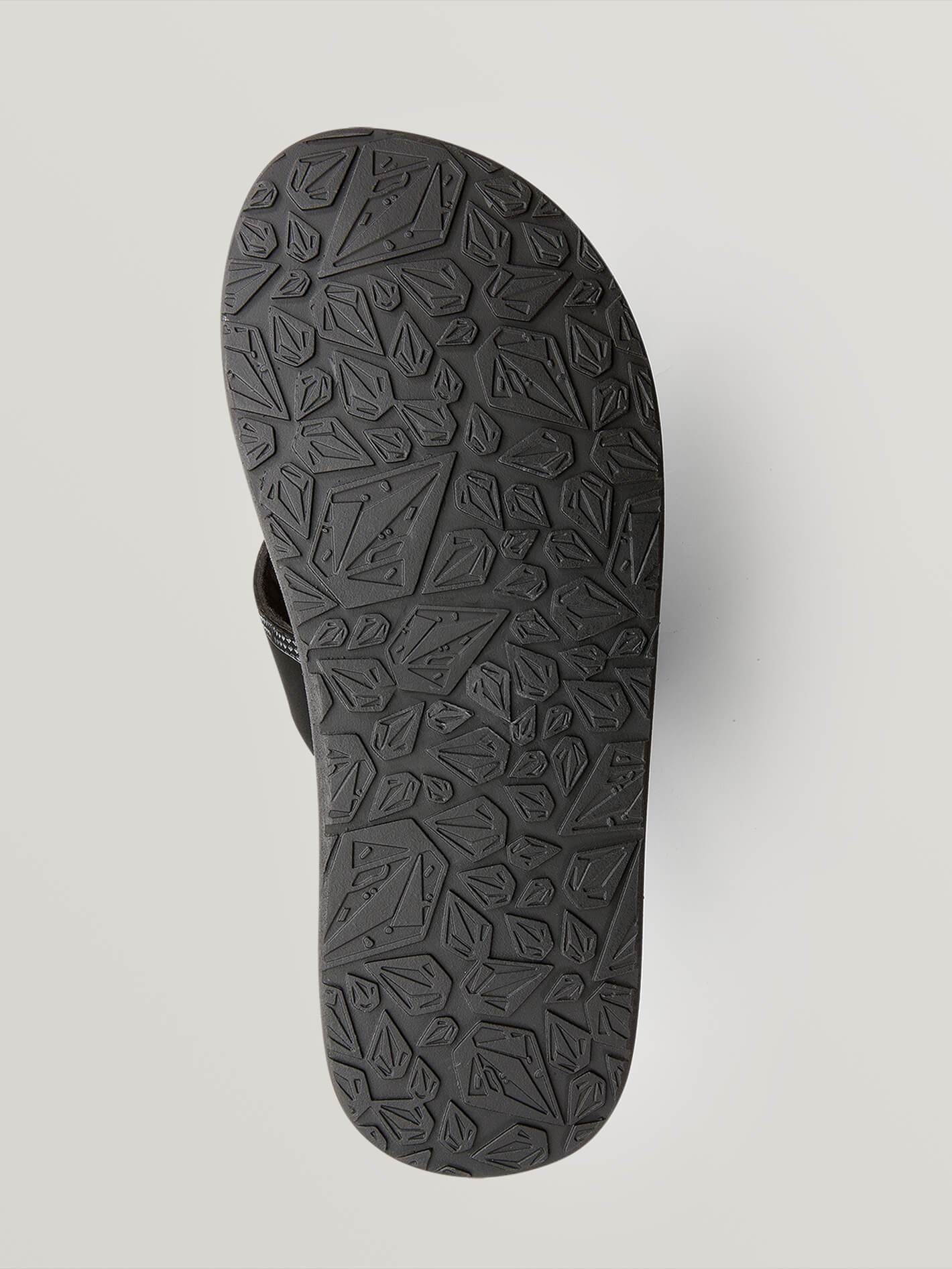 Recliner Sandals - BLACK WHITE