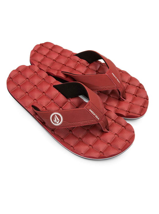 Recliner Sandals - Crimson