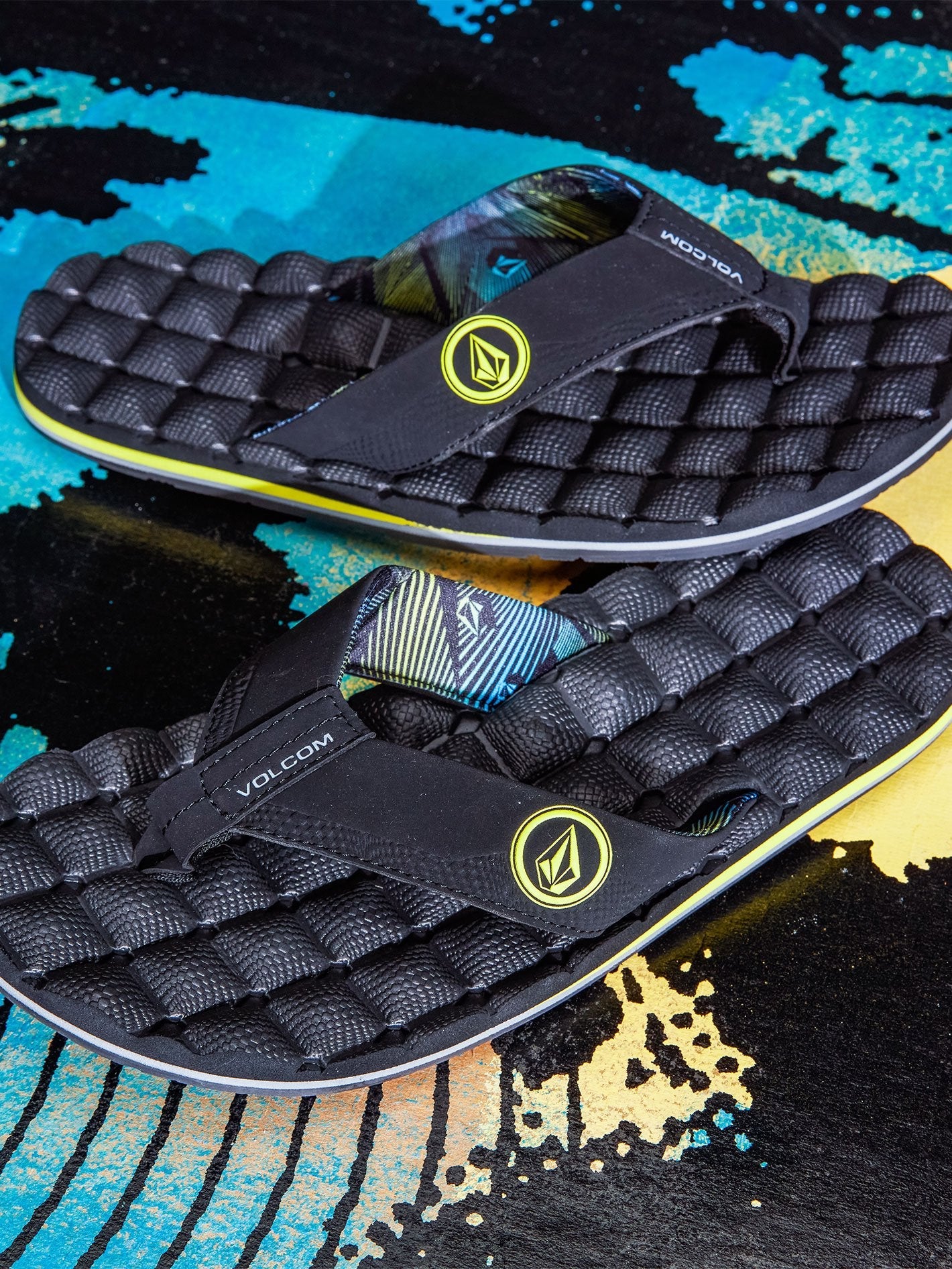 Recliner Sandals - LIME