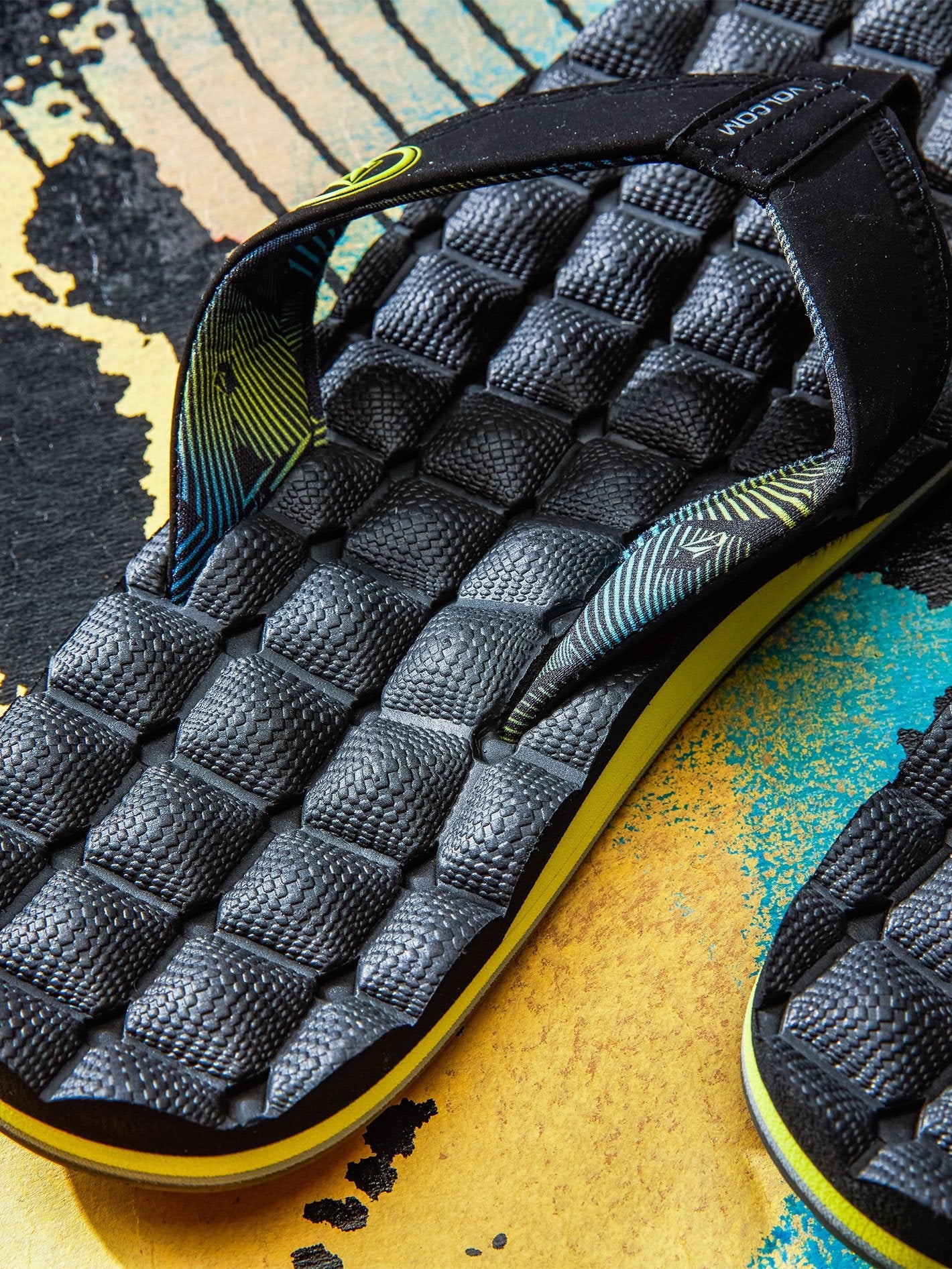 Recliner Sandals - LIME
