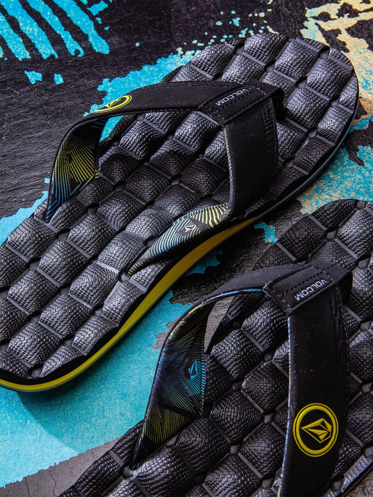 Recliner Sandals - LIME