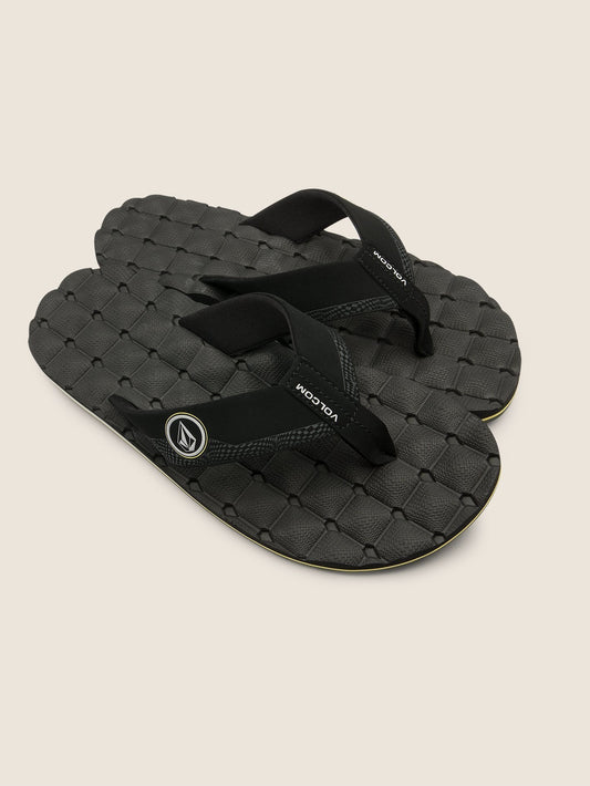 Recliner Sandals - Sulfur Black