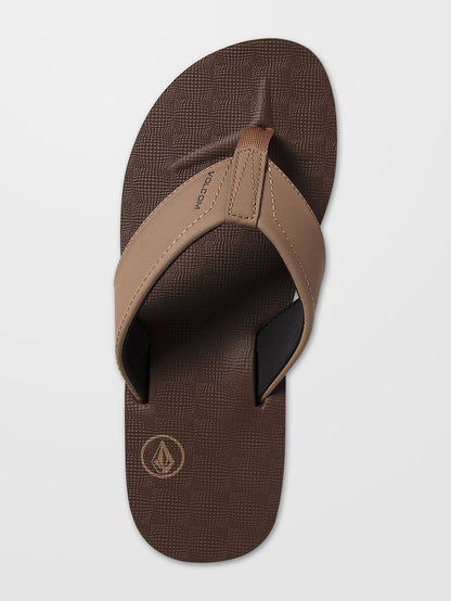 Victor Sandals - BROWN KHAKI