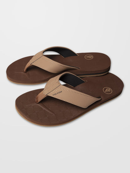 Victor Sandals - BROWN KHAKI