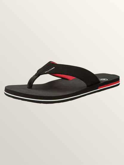 Victor Sandals - Black Top