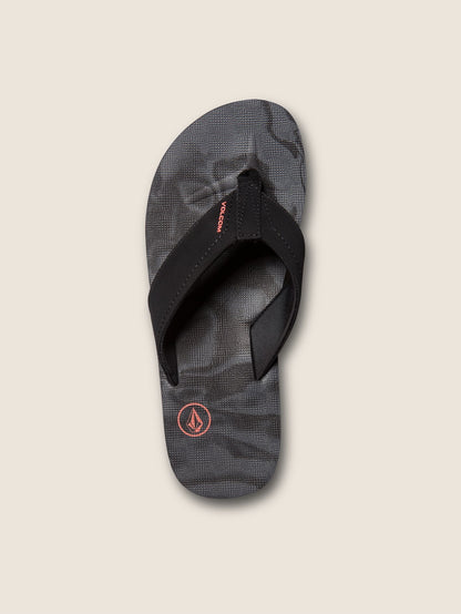 Victor Sandals - Black Rinser