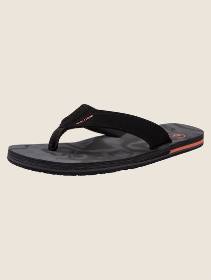 Victor Sandals - Black Rinser