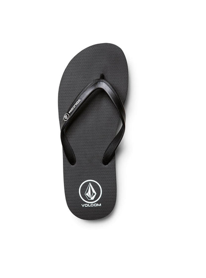 Rocker Solid Sandals - Black