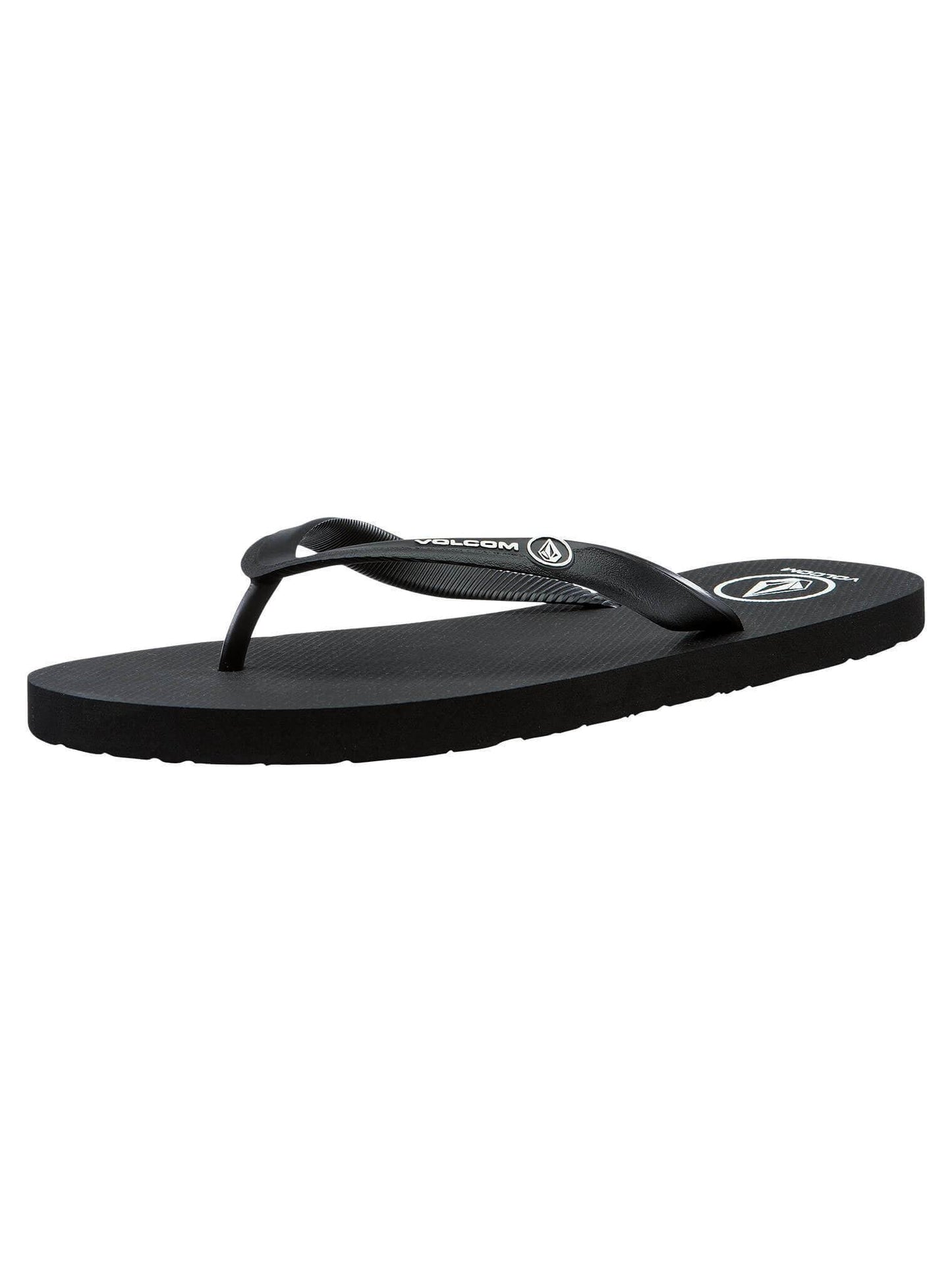 Rocker Solid Sandals - Black