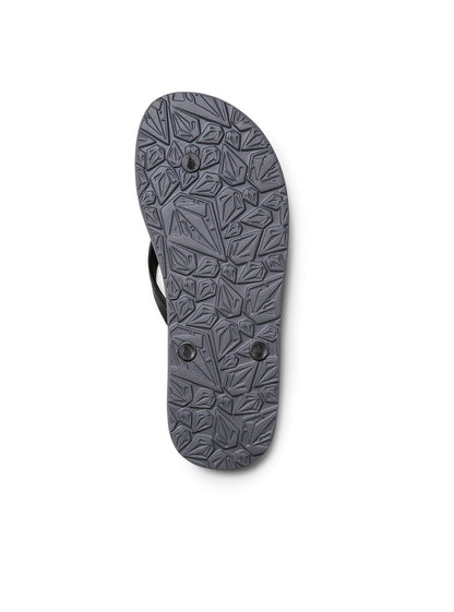 Rocker Solid Sandals - Black Top