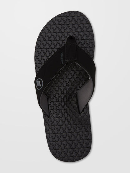Eco Recliner 2 Sandals - BLACK GREY